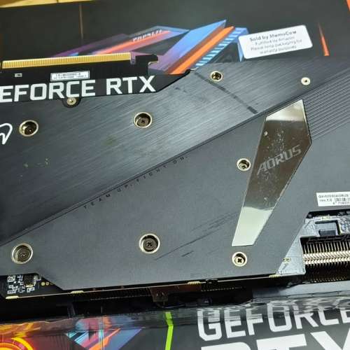 Gigabyte AORUS GeForce RTX3090 XTREME 24G