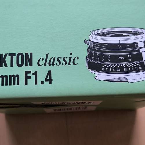 Voigtlander Nokton 40 mm F1.4