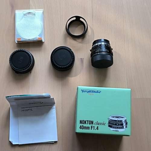 Voigtlander Nokton 40 mm F1.4