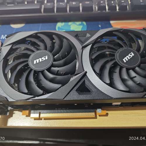 微星 3060ti VENTUS 2X 8G DDR6 NO BOX