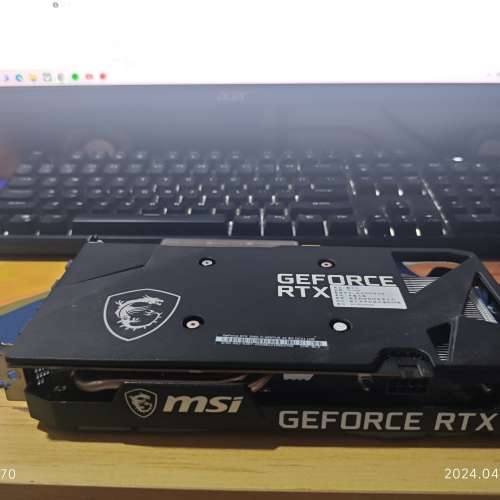 微星 3060ti VENTUS 2X 8G DDR6 NO BOX