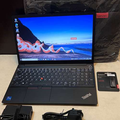 真95%新 Lenovo Thinkpad E15 Gen2, 11代 i5-1135G7, 16GB, 新512GB SSD, Win10 PRO...