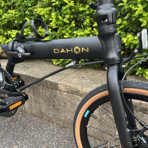 (小量現貨) 黑金色特別版 頭柱內摺版馬甲線款 DAHON K3 PLUS 9速 16吋349 碟剎 鋁...