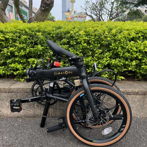 (小量現貨) 黑金色特別版 頭柱內摺版馬甲線款 DAHON K3 PLUS 9速 16吋349 碟剎 鋁...