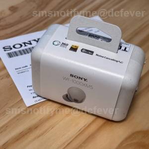 全新 原封 港行 Sony WF-1000XM5 無線降噪耳機 白金銀色