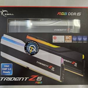 G.Skill Trident Z5 RGB DDR5-6000 32GB (2x16GB) 6000U4040E16GX2-TZ5RS 絕版三星...