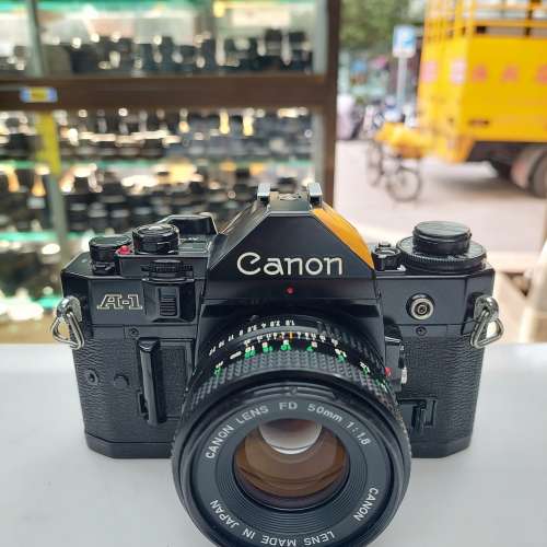CANON A1 + FD 50MM F1.8 全正常