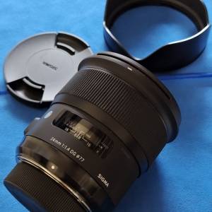 接近全新 Sigma 24mm 1.4 DG Art for Nikon F-mount