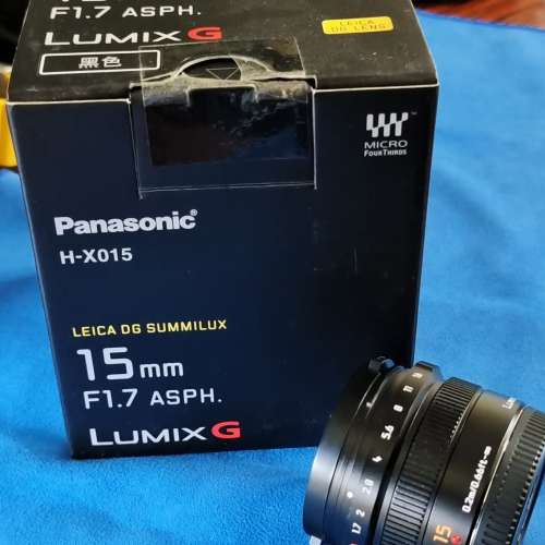 接近全新 Leica DG Summilux 15mm F1.7