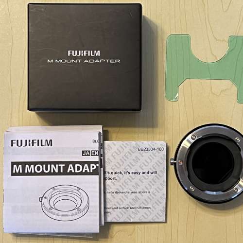 行貨Fujifilm M Mount adaptor for X Mount