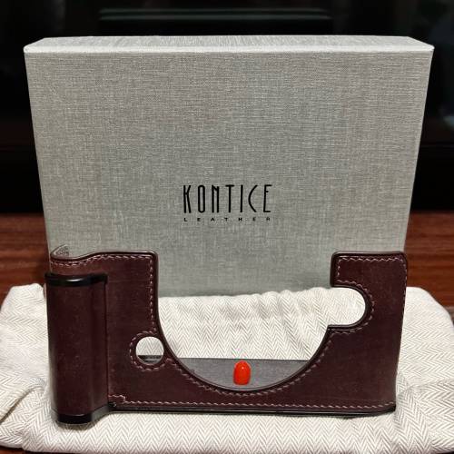 Kontice Leather case for Zf 皮套