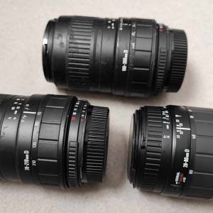 Sigma28-80mmD, 70-210mmD尼康F mount單反自動對焦變焦鏡