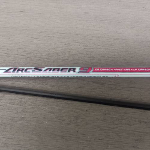 Made in Japan.YY羽毛球拍 Carbon 99g,手把直徑97mm,Yonex,arcsaber 9