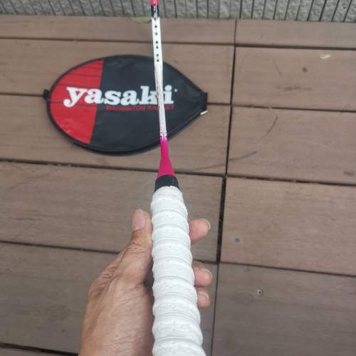 Made in Japan.YY羽毛球拍 Carbon 99g,手把直徑97mm,Yonex,arcsaber 9