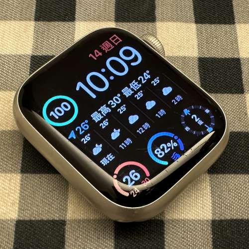 Apple Watch Series 7 WIFI版本 41mm 星光色 行貨 95%新 有正常使用痕跡 電量和操作...
