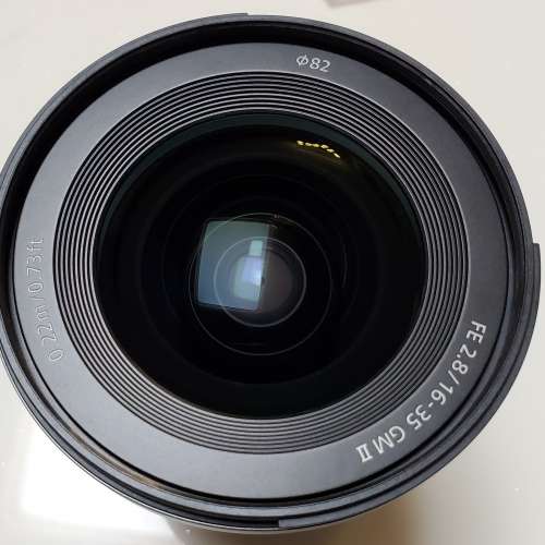 99 新 Sony FE 16 - 35mm F 2.8 GM II for a7 a7r I II III IV V