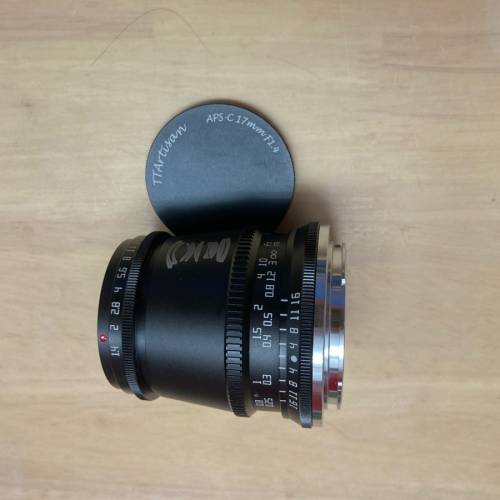 TTArtisan 17mm F1.4 Sony E mount lens