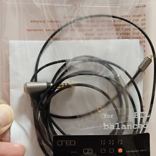 meze advar + onso 06 4.4mm mmcx