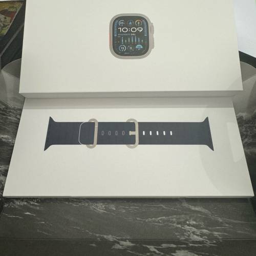 APPLE WATCH ULTRA 2 49MM GPS+CELLULAR（49MM TITANIUM CASE BLUE OCEAN BAND)