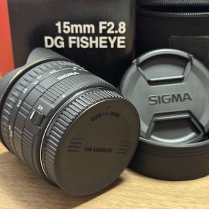 Sigma 15mm F2.8 DG FISHEYE (Canon Mount)