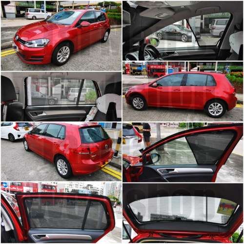 福士 MK7 Golf 7全車濾光窗網太陽擋
