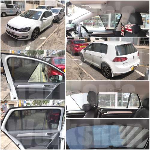 福士 MK7 Golf 7全車濾光窗網太陽擋