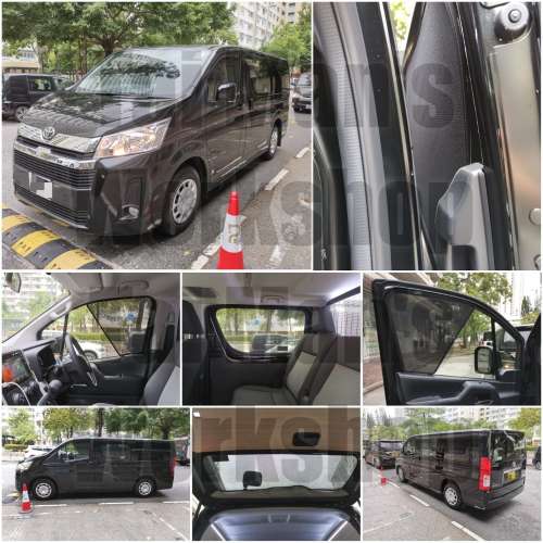 Hiace 200 Hiace 300 全車磁石濾光窗網太陽擋