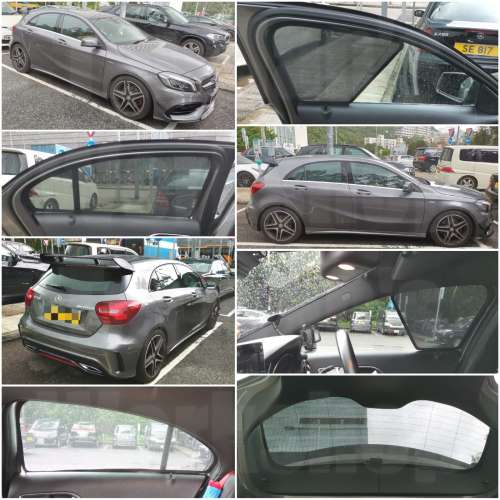 Mercedes benz Aclass A250 A200 A35 A45AMG 全車磁石濾光窗網太陽擋