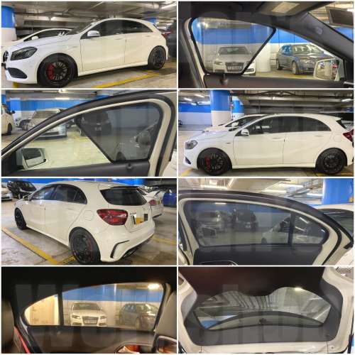 Mercedes benz Aclass A250 A200 A35 A45AMG 全車磁石濾光窗網太陽擋