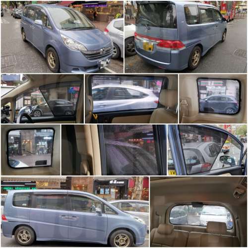 Stepwgn RG1 RG3 全車磁石濾光窗網太陽擋