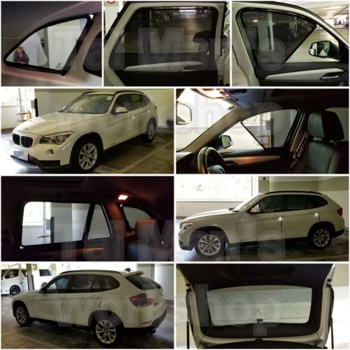 BMW F48 E84 X1 全車磁石濾光窗網太陽擋