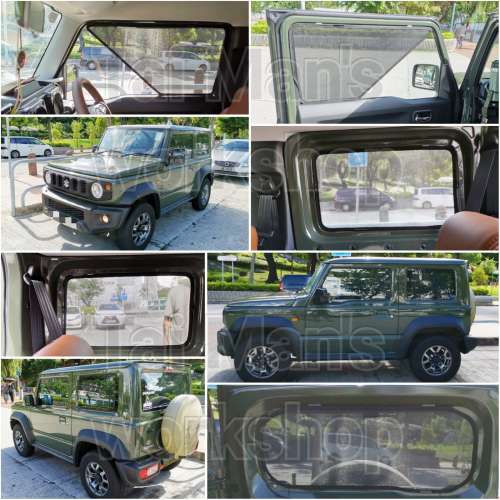 Suzuki Jimny 全車濾光窗網太陽擋