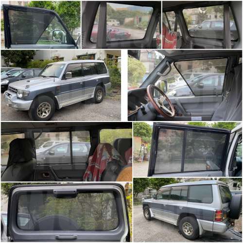 Pajero 全車磁石濾光窗網太陽擋