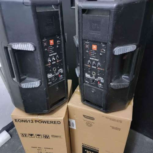 JBL EON 612 (放大器唔著 喇叭正常)