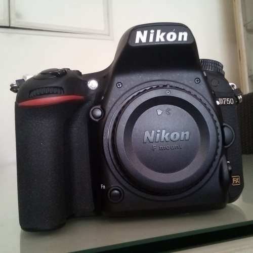 ( 接近全新 ) Nikon D750 單反機 - 有盒全套