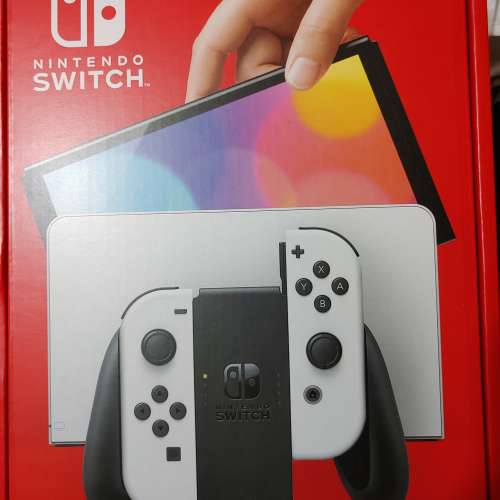 全新 Nintendo OLED Switch 遊戲機