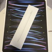 98％ new iPad Pro 12.9 gen6 M2 128g WiFi + 5g with Apple Pencil 2