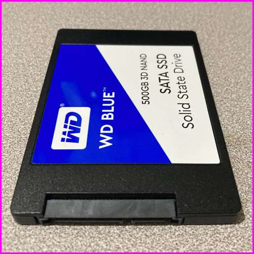 WD Blue 固態硬碟 500G 3D Nand Sata SSD