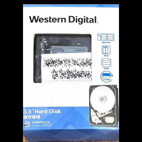 WD 企業級 4TB 硬碟 HDD **100%全新未拆包裝** 議價不回