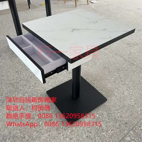 WhatsApp：0086 13620958315 帶抽桶餐檯，卡位梳化，儲物餐檯，雲石餐檯，防火膠板餐...