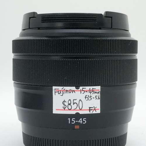 99% New Fujifilm XC 15-45mm F3.5-5.6 OIS PZ 自動對焦鏡頭, 深水埗門市可購買