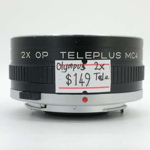 98% New Olympus	2X MC4 Teleplus 增距鏡, 深水埗門市可購買
