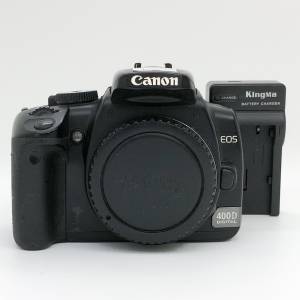 90% New Canon 400D DSLR 單鏡反光相機 單鏡反光相機, 深水埗門市可購買