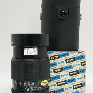 99% New Petri 135mm F2.8手動鏡頭, 深水埗門市可購買