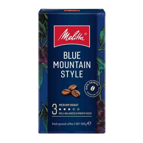 全新德國進口美樂家 - 特級藍山蒸濾咖啡粉 MELITTA BLUE MOUNTAIN STYLE 500G