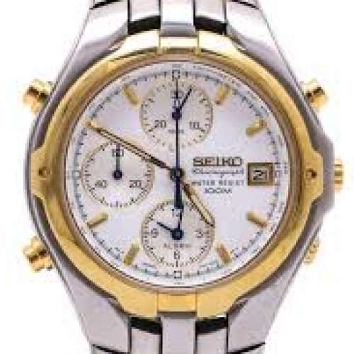 ( 最相似美國現任總統手戴的精工錶 ) Vintage Seiko 7T32-7A49 Alarm Chronograph ...