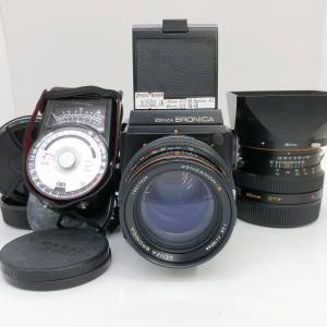 95% New Zenza Bronica+150mmF3.5+80mmF2.8 菲林相機套裝, 深水埗門市可購買