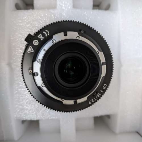 ZEISS CP.3 18mm T2.9 Compact Prime Lens (PL Mount, Feet)