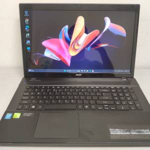 Acer Aspire V3-772G，i5-4200M，8G ram，256GB SSD+250GB HD，17.3"LCD，獨顯，DV...