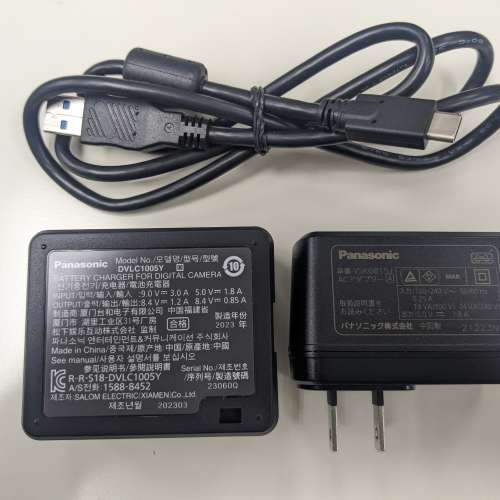Lumix S5 配件 (火牛 / 充電器 / USB線)